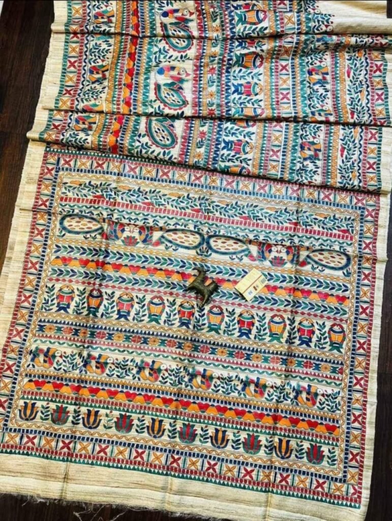 Eternal Grace Madhubani Saree